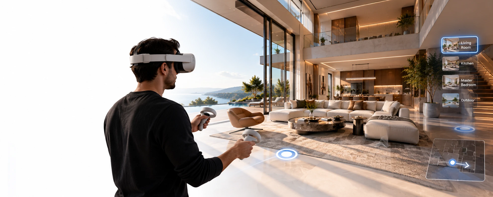 VR visualization experience
